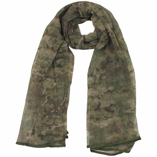 mfh mesh polyester scarf operation camouflage