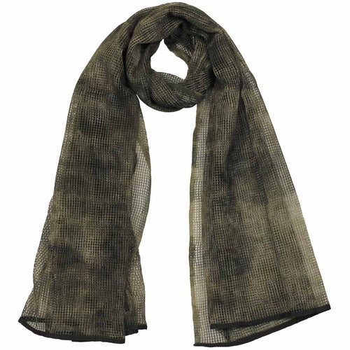 mfh mesh scarf hdt camouflage green