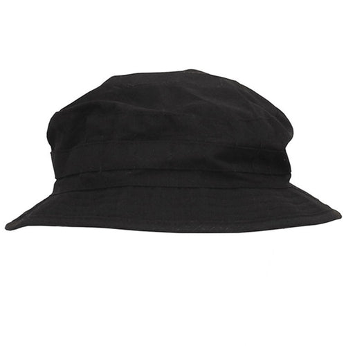 mfh special forces black ripstop bush hat