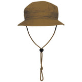 RipStop Bush Hat Coyote with chinstrap
