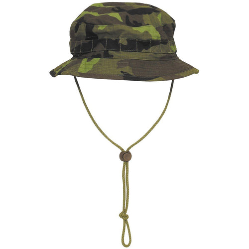 mfh special forces ripstop bush hat czech woodland camo