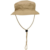 mfh special forces ripstop bush hat khaki chinstrap