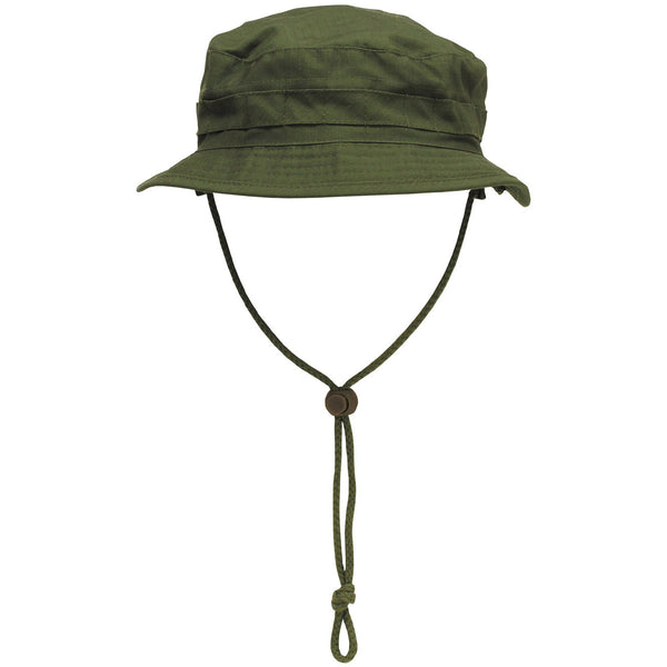 Olive Green Boonie Bush Hat Short-Brim - Free UK Delivery