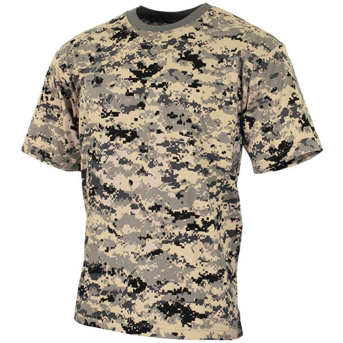 MFH US T-Shirt digital urban camouflage