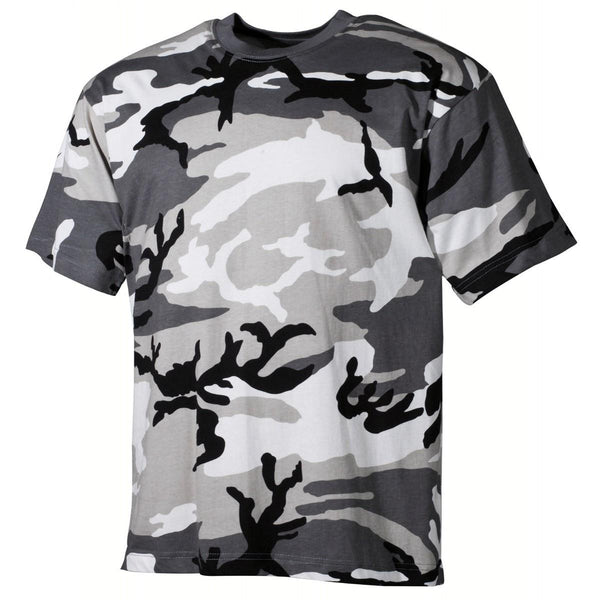 公式サイト - ハイブランドの新作が続々登場 MFH Urban Kit Military | Delivery Free - T-Shirt Camo トップス