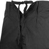 mil com mod police pattern trousers black internal drawcord
