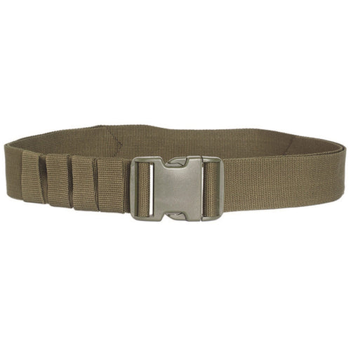 mil tec army quick release belt 50mm olive green