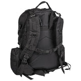 rear of mil-tec assembly defence pack black