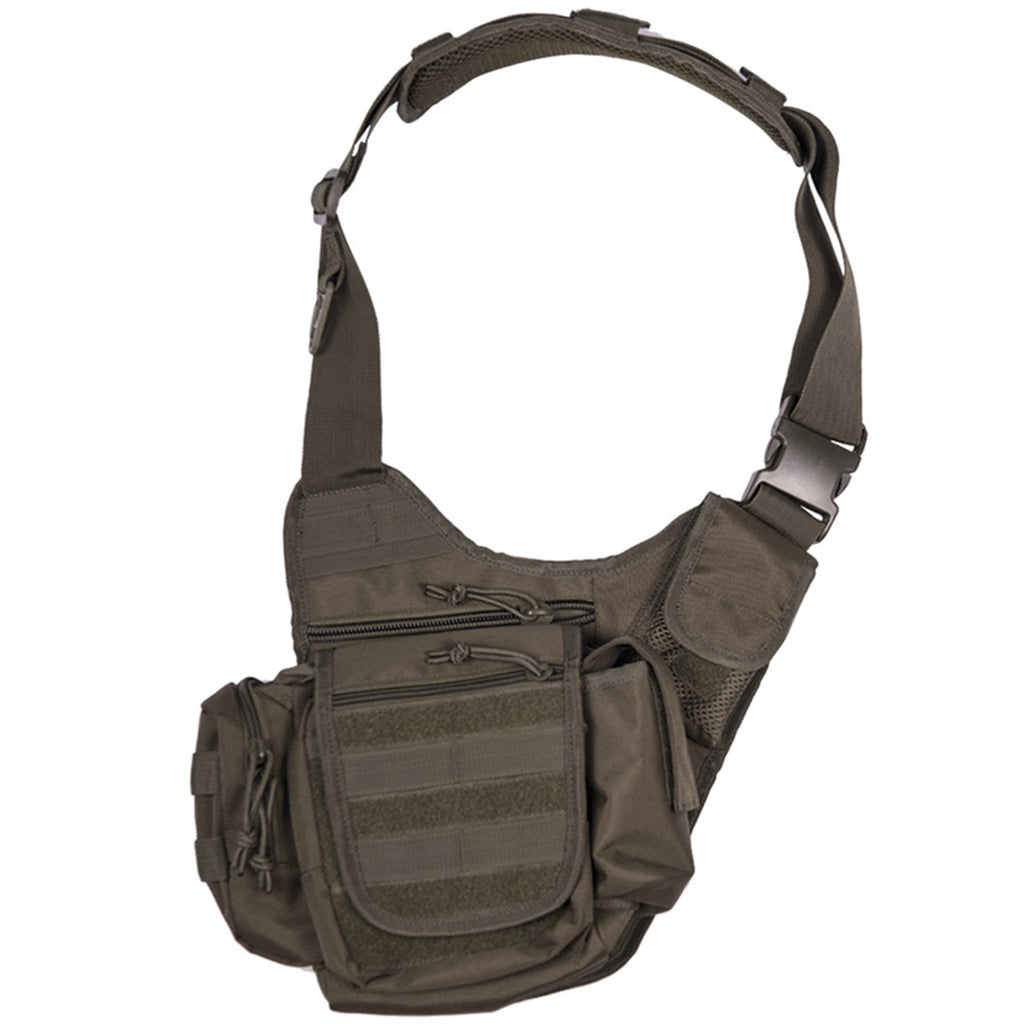 Borsa A Tracolla Militare Mil-Tec - Zaino Tattico Leggero Con Sistema MOLLE E Impermeabile - Foto 7