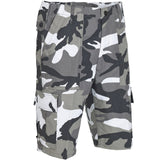 military combat shorts urban camouflage