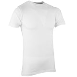military style plain tshirt white