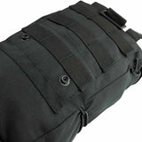 molle webbing of viper black stuffa utility pouch