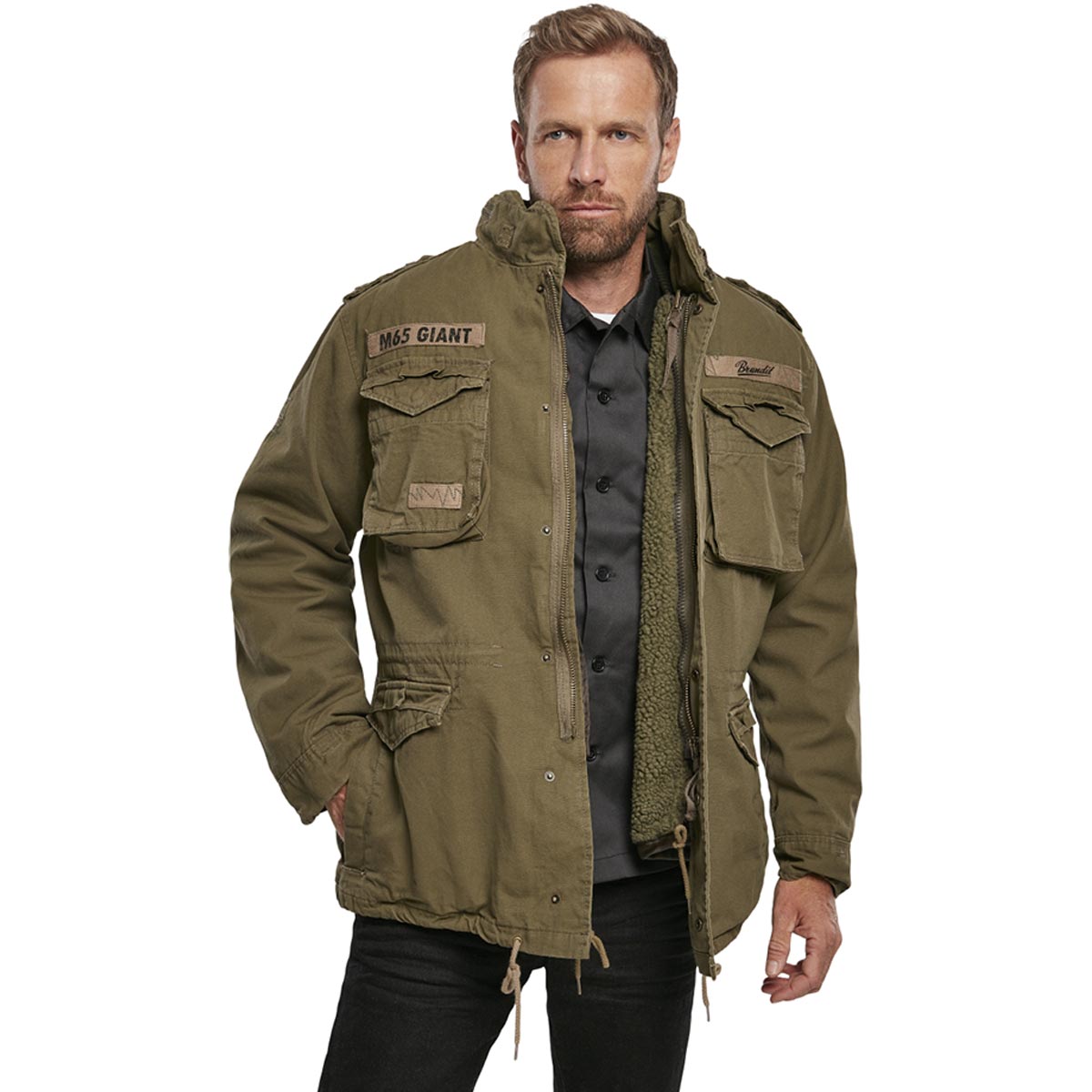 Brandit M-65 Giant Jacket Olive - Free Delivery | Military Kit