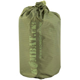 olive green stuffsack kombat waterproof poncho