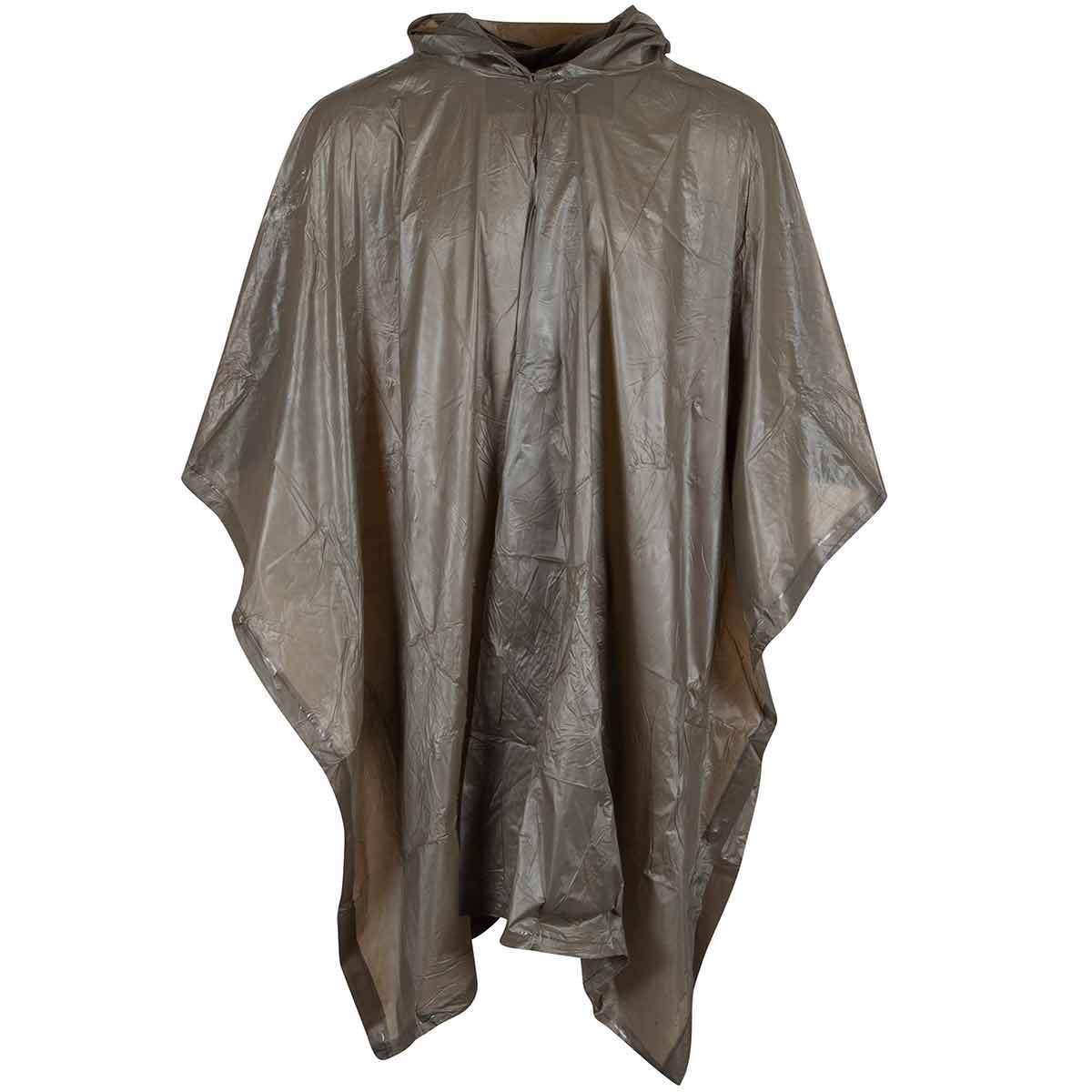 ●XEXYMIX●Quilted Hood Packable Poncho /Olive Haze 9255-PONCHO-OLIV-11-