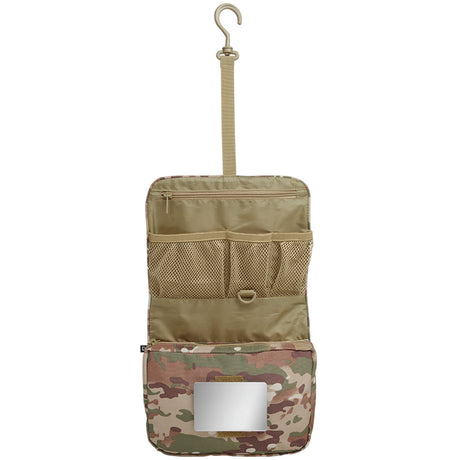 open hanging hook brandit toiletry bag large tactical camo