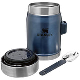 open lid stanley legendary food jar spork 400ml nightfall blue