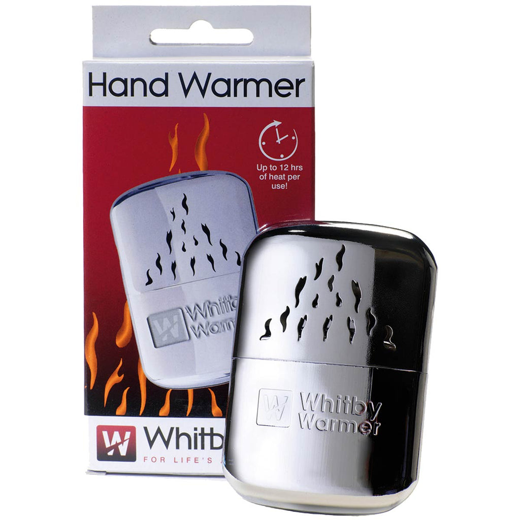 Whitby Chrome Hand Warmer Reusable Free UK Delivery Military Kit