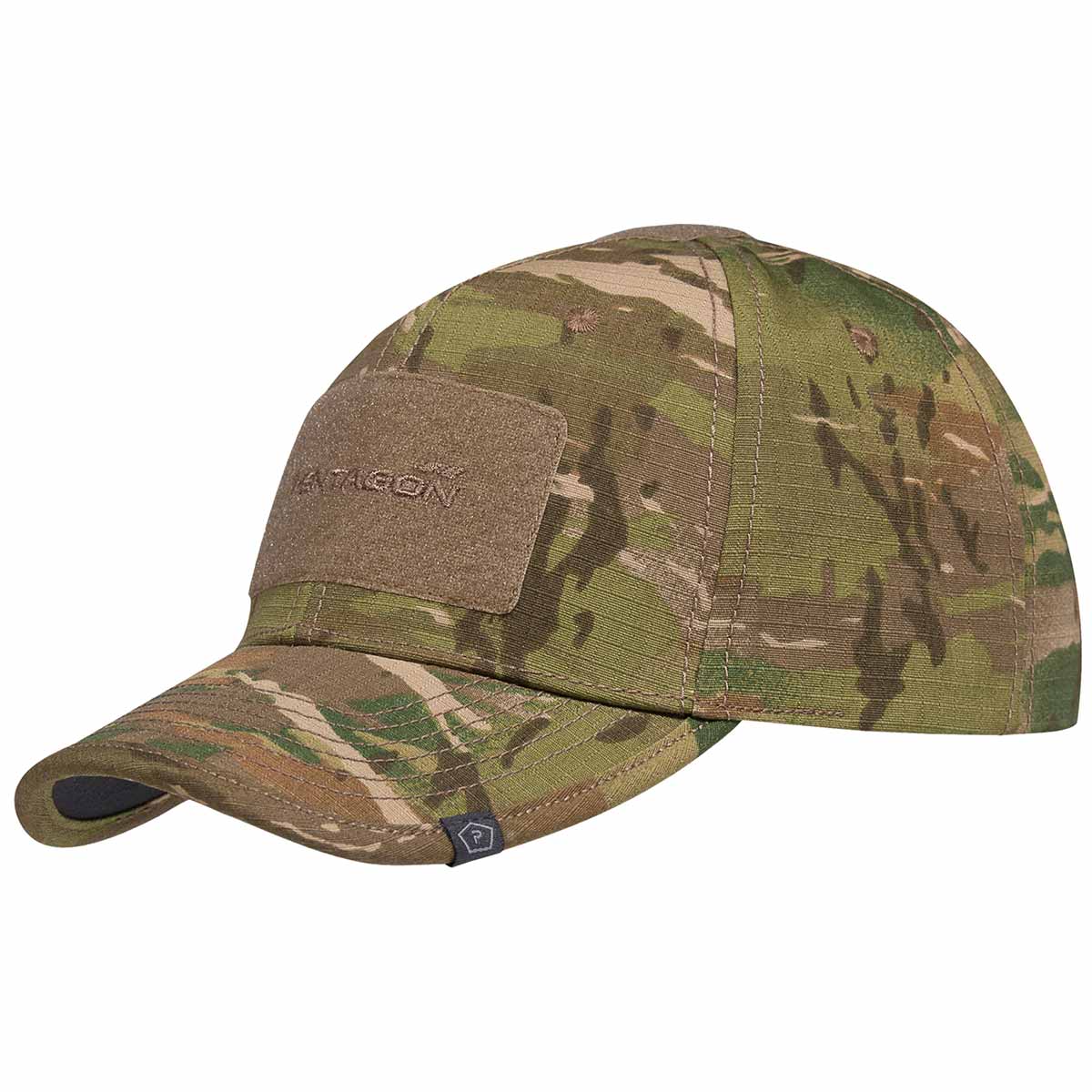 pentagon tactical 2 baseball cap ripstop grassman camo
