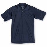 5.11 tactical short sleeve polo shirt dark navy full front