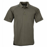 5.11 tactical tdu green polo shirt full front