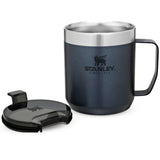 press fit lid 350ml classic legendary camp mug stanley nightfall blue