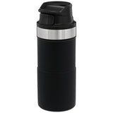 push button stanley classic trigger action travel mug 0.35l black