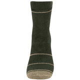 rambler 2 pack walking sock olive green feeet heavy weight boot length
