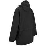 rear angle arktis b110 combat smock black full