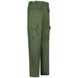 rear angle mil-tec olive bdu combat trousers