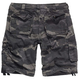 rear of brandit urban legend shorts dark camo