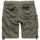 rear of brandit urban legend shorts olive
