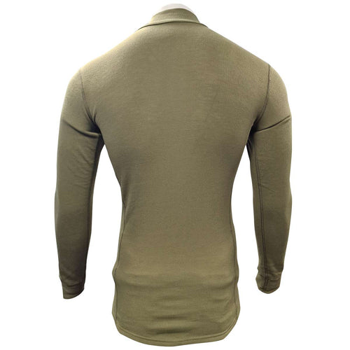Dutch Army Odlo Thermal Long Sleeve Vest OD Green Used | Military Kit