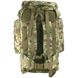 rear of kombat btp camo 60l backpack