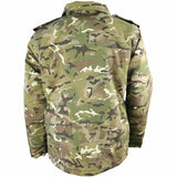 rear of kombat kids camouflage jacket