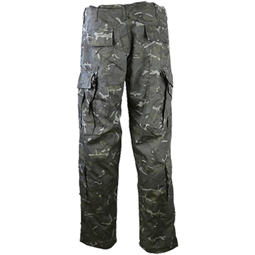 Kombat Tactical ACU Trousers Black Camo - Free Delivery | Military Kit