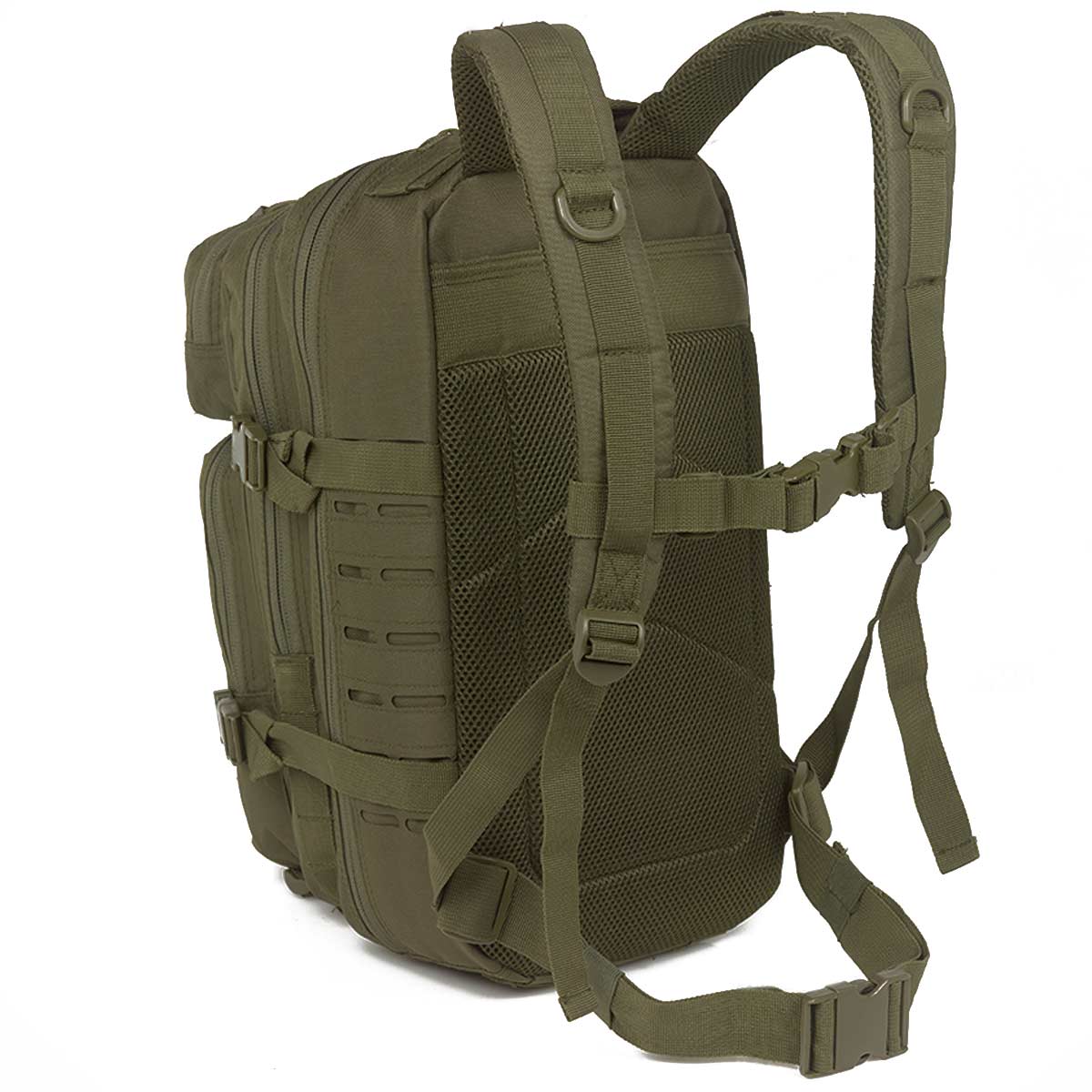 Brandit US Cooper Lasercut MOLLE Rucksack 25L Medium Olive Green