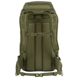 rear view highlander eagle 3 backpack 40l ranger green