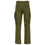 Rear View of Highlander M65 Combat Trousers Olive Green