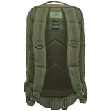 rear view mil tec molle assault pack 36l olive green