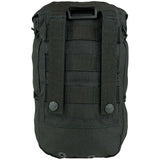 rear view of black viper stuffa pouch