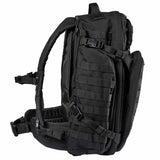 Right Side View of 5.11 Rush 72 2.0 Backpack Black