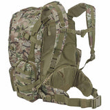 side angle of btp camo kombat 60l viking patrol pack