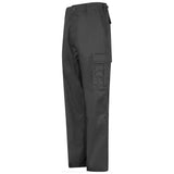 side angle of mil tec bdu ranger combat trousers black