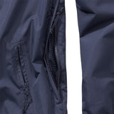 side ventilation pocket brandit summer windbreaker navy blue
