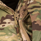 snugpak arrowhead jacket detail multicam