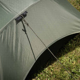 snugpak guylines journey solo one man tent olive green
