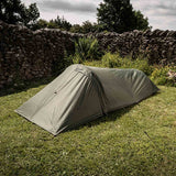 snugpak ionosphere 1 man tent setup in field