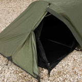 snugpak ionosphere 2 man shelter with door open