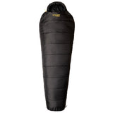 zipped up black snugpak sleeper extreme sleeping bag